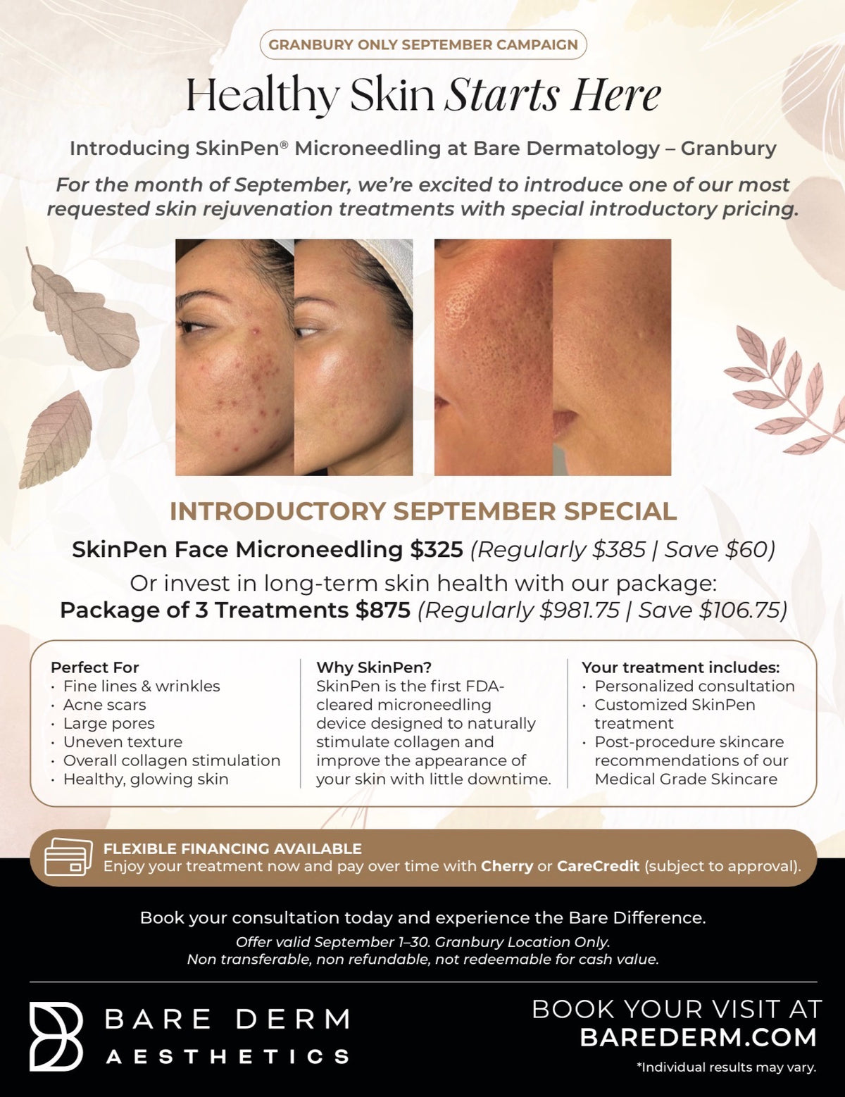 SkinPen® Microneedling | Granbury September Special